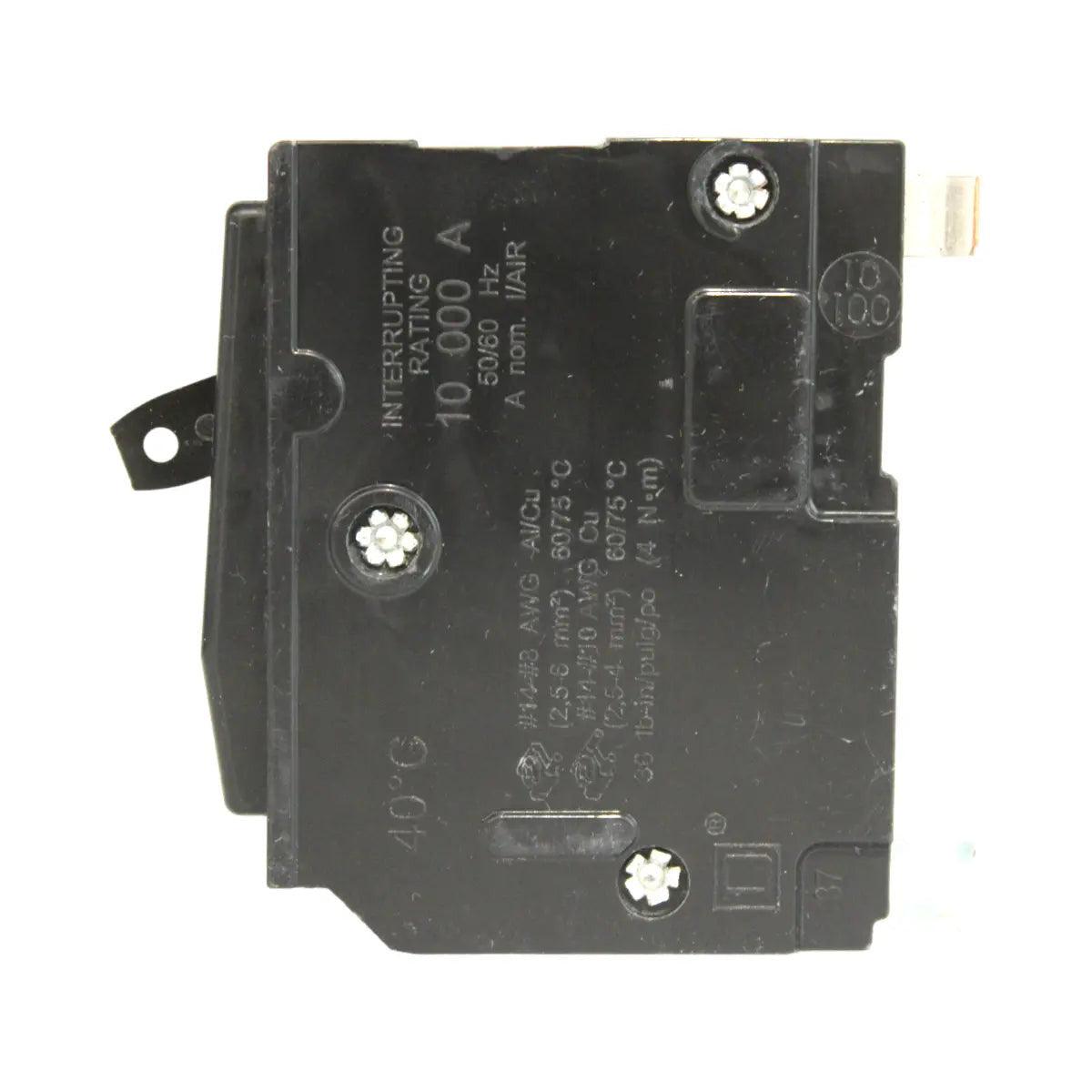 Square D QO130 30 Amp Single Pole 120V Plug-In Standard Trip Circuit Breaker UL - Image 4