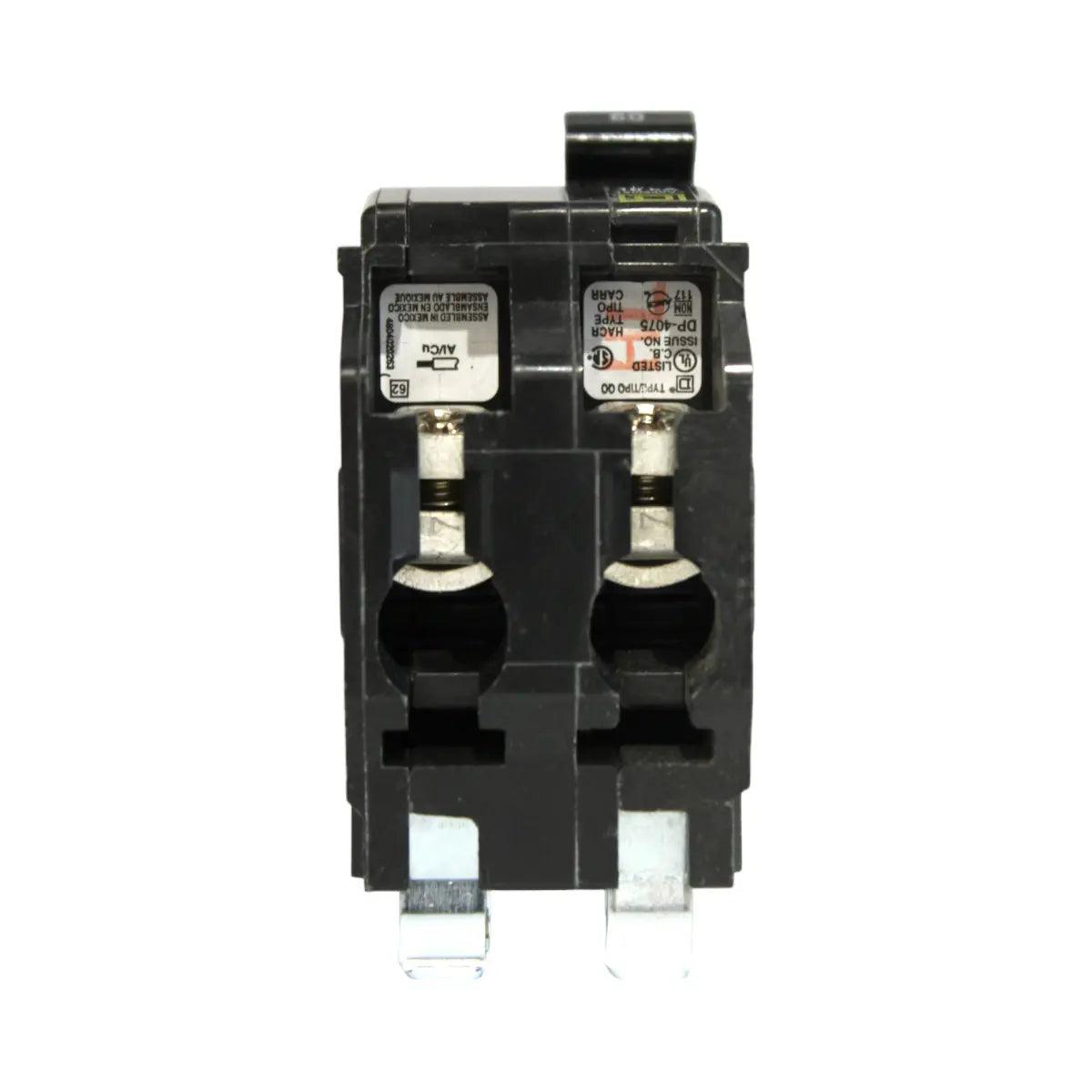 Square D QO245 45 Amp Double Pole 240V Plug-In Standard Trip Circuit Breaker UL - Image 4