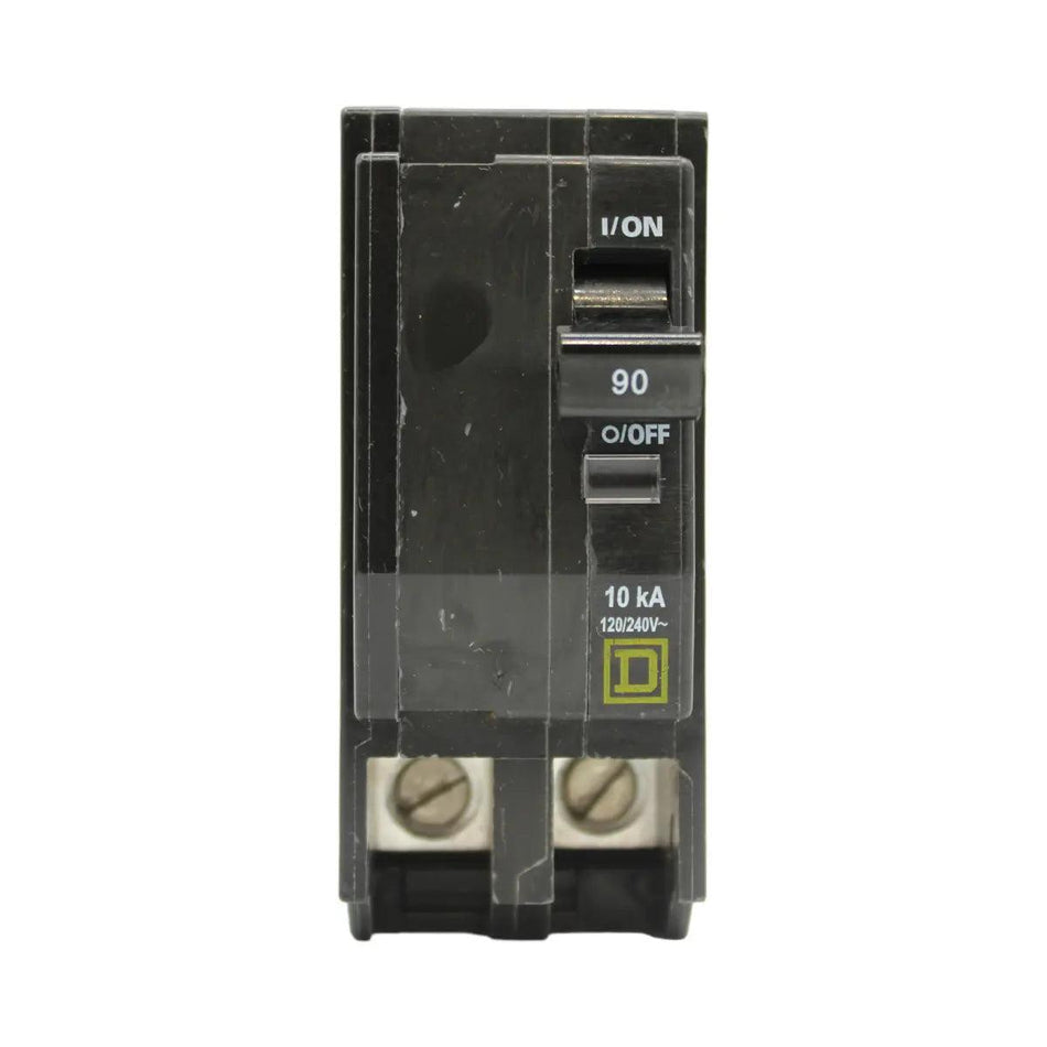 Square D QO290 90 Amp Double Pole 240V Plug-In Standard Trip Circuit Breaker UL - Image 2