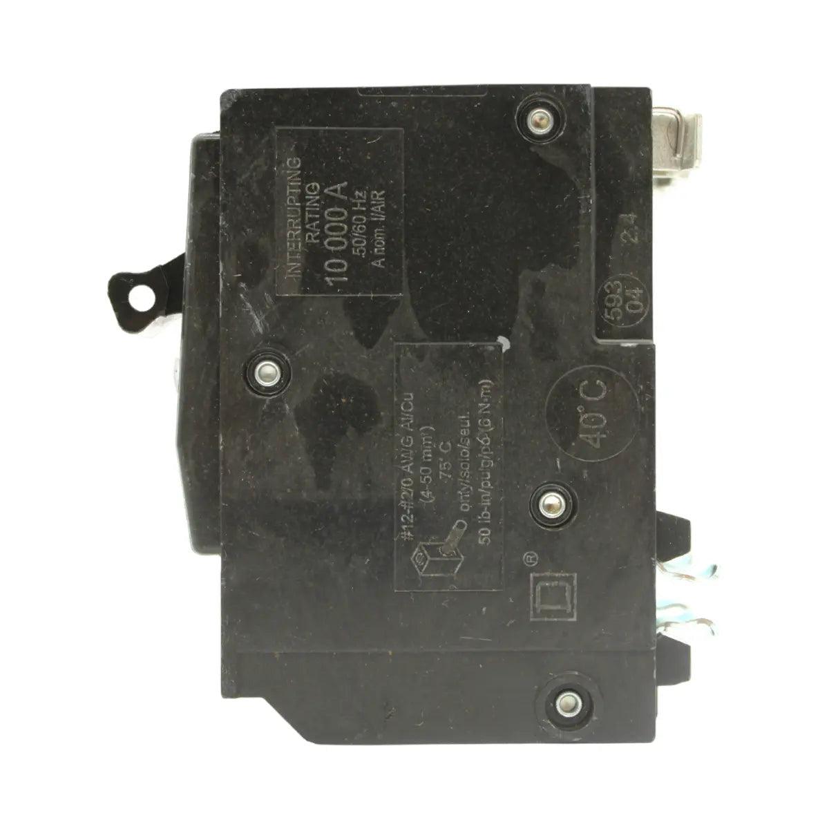 Square D QO290 90 Amp Double Pole 240V Plug-In Standard Trip Circuit Breaker UL - Image 3