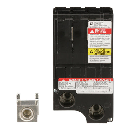 Square D QO QO2225SL 225A 2P 120/240V Subfeed Lug Kit - Image 6