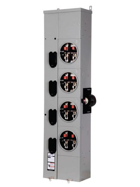Siemens WMM21125 PowerMod 125A 2-position ring-type meter stack